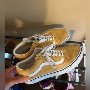 Gold Vans- women’s size 9.5 / men’s size 8